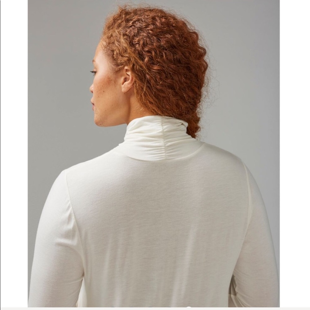 Lane Bryant Bianca white swing turtleneck 18 20 - Picture 4 of 6